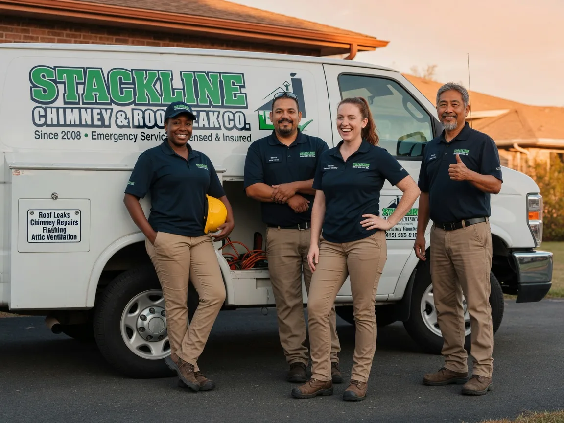 Chimney flashing repair company in Hollins, AL
